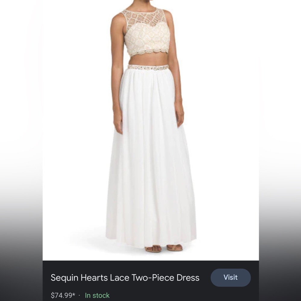 2 piece dress
